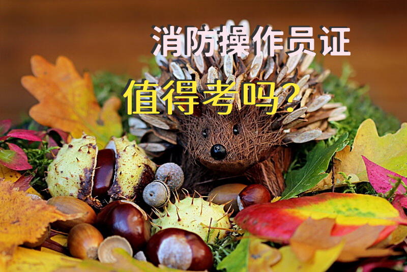 消防操作员证值得考吗？