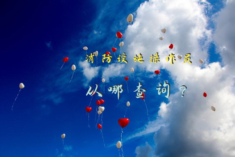 消防设施操作员从哪查询？