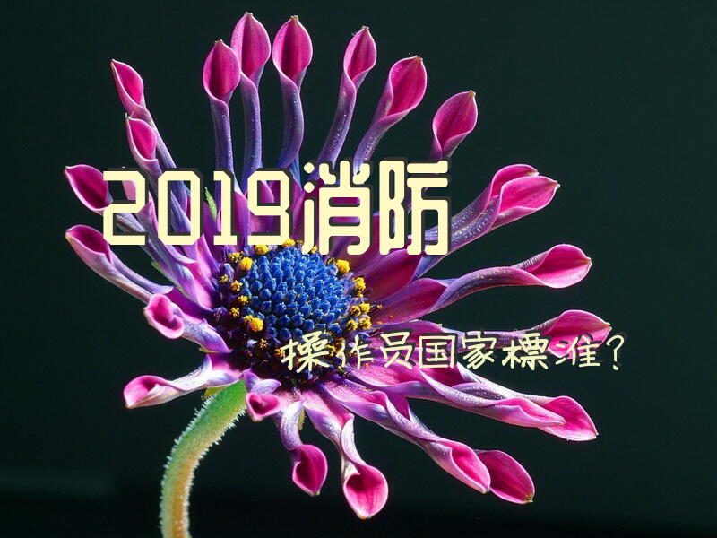 2019消防操作员国家标准？